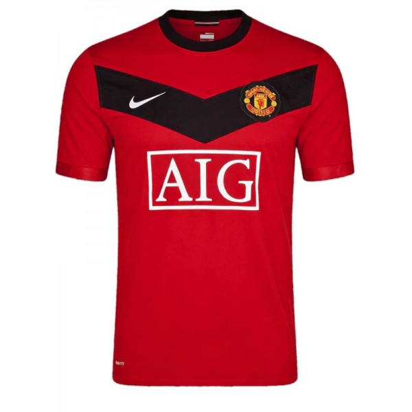 Manchester united home retro jersey mens soccer shirt 2009-2010